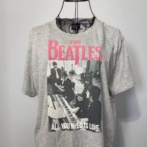 The Beatles Grey Band Tee - Size L